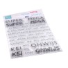 (CS1066)Clear stamp SUPER-MEGA-KEI-ONWIJS