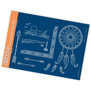 (GRO-OB-41554-04)GROOVI PLATE A5 BARBARA'S SHAC DREAMCATCHER