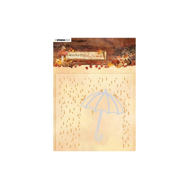 (EMBWA06)Studio Light Cutting and Embossing Die Cut , Wonderful Autumn, nr.06