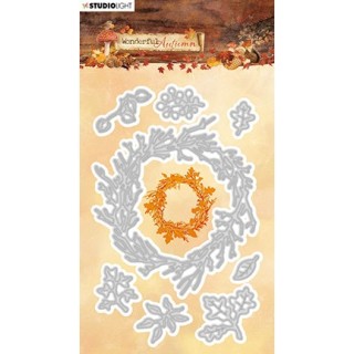 (STENCILWA312)Studio Light Cutting and Embossing Die, Wonderful Autumn, nr.312