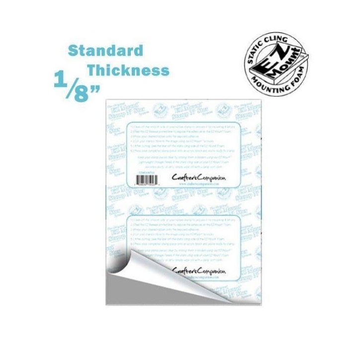 (EZMOUNT)Crafter's Companion EZ Mount Single Foam Sheet