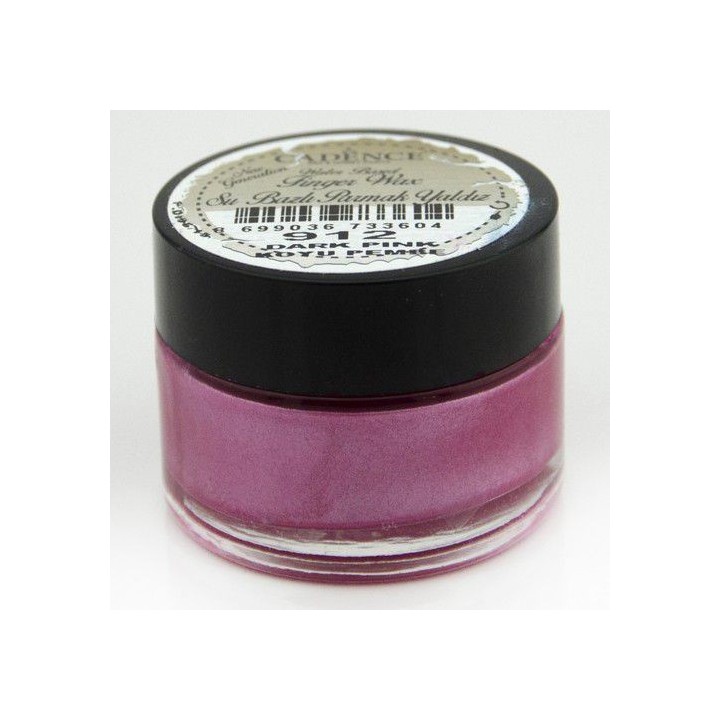 (01 015 0912 0020)Cadence Water Based Finger Wax Dark Pink 20 ML