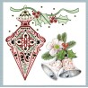 (DODO185)Dot and Do 185 - Jeanine's Art - Christmas Flowers - Pink Christmas Flowers