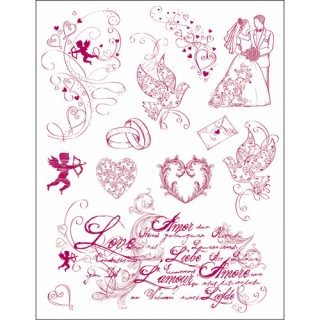 (4003 020 00)Clear stamps set love