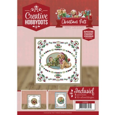 (CH10005)Creative Hobbydots 5 - Amy Design - Christmas Pets