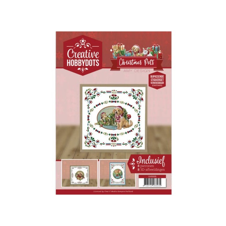 (CH10005)Creative Hobbydots 5 - Amy Design - Christmas Pets