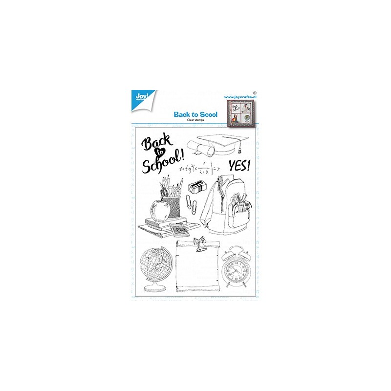 (6410/0528)Clear stamp Back to School