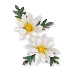 (658407)Thinlits Die Set 2PK -Flower, Mini Daisy