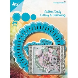 (6002/1528)Cutting embossing dies Ribbon Doily