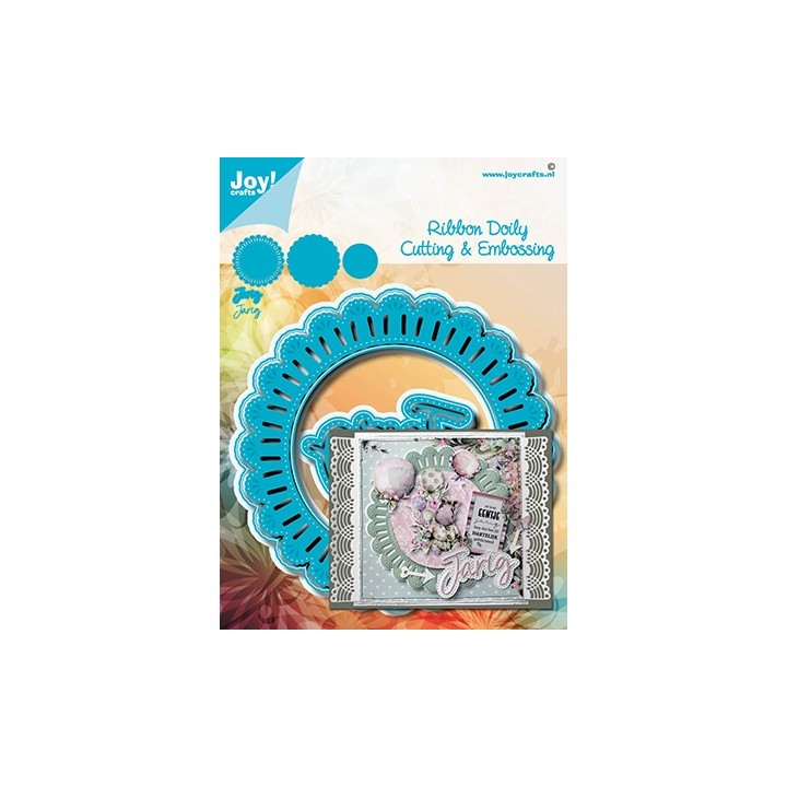 (6002/1528)Cutting embossing dies Ribbon Doily