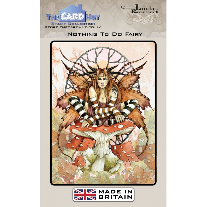 (LRFF004)The Card Hut Nothing To Do Fairy Clear Stamps