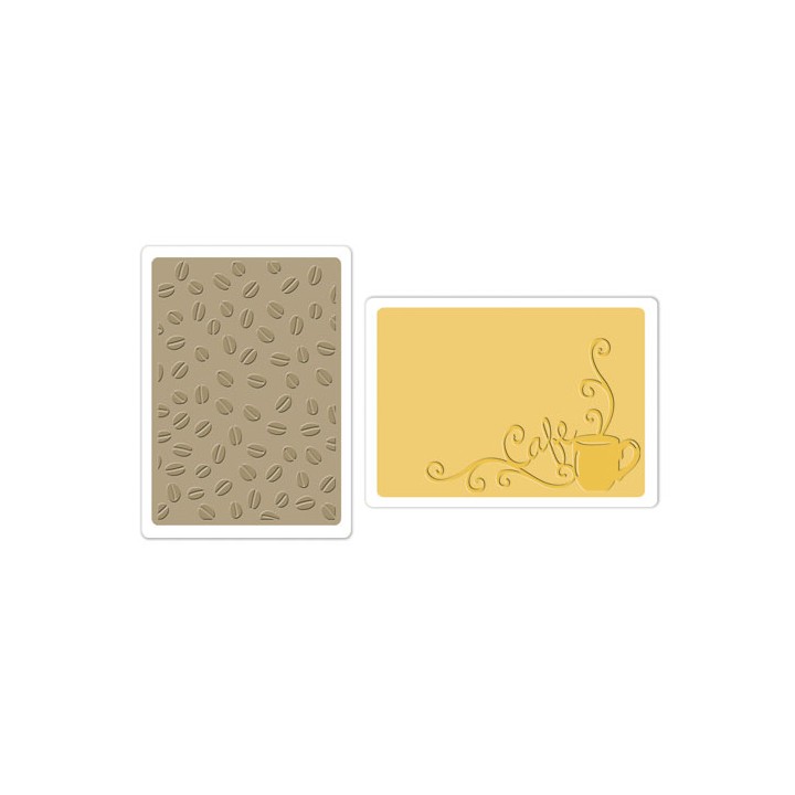 (658380)Embossing folders Coffee Set