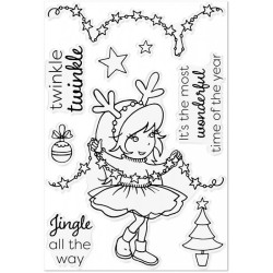 (AS-STP-TWIKLE)Crafter's Companion Annabel Spenceley Twinkle Twinkle Stamps