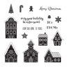 (SS-0700)Fun Stampers Journey Sweet Gingerbread Rubber Stamps