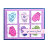 (SS-0701)Fun Stampers Journey Smitten for Mittens Clear Stamps