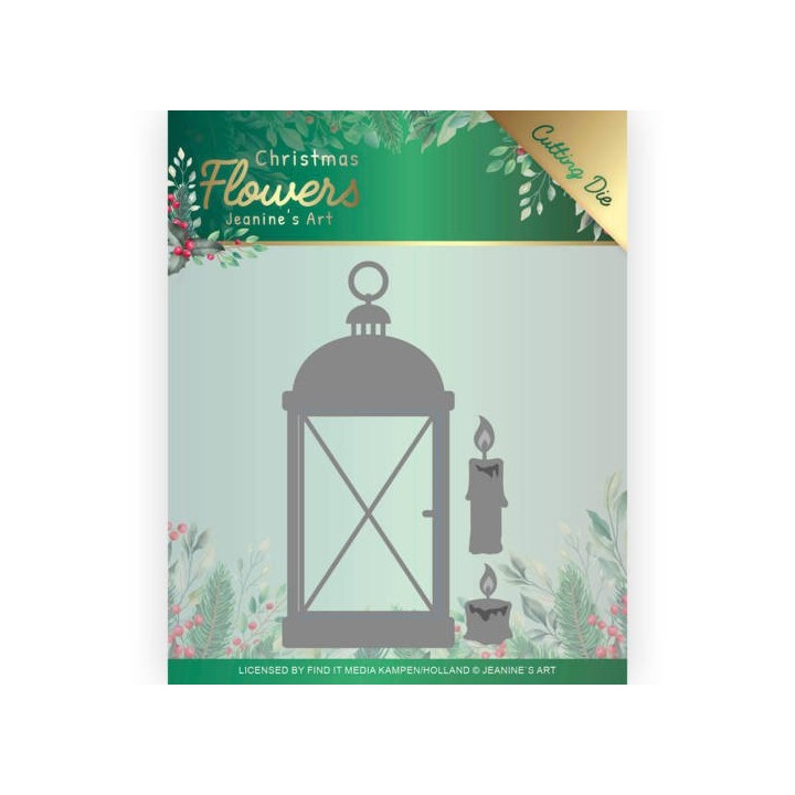 (JAD10104)Dies - Jeanine’s Art – Christmas Flowers - Christmas Lantern