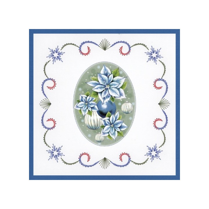 (STDO138)Stitch and Do 138 - Jeanine's Art - Christmas Flowers - Christmas Lantern