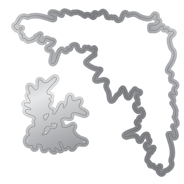 (GEM-STD-FFOL)Gemini Festive Foliage Stamp & Die