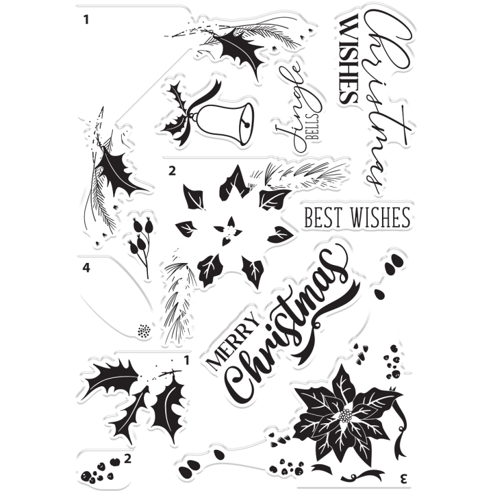 (GEM-STD-FFOL)Gemini Festive Foliage Stamp & Die