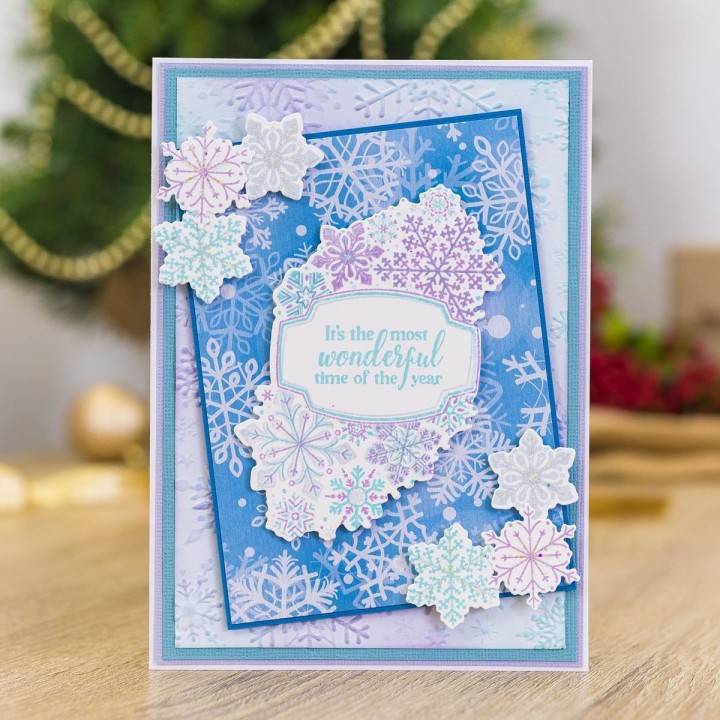 (GEM-STD-FFLU)Gemini Festive Flurry Stamp & Die