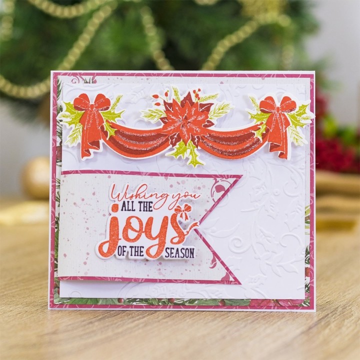 (GEM-STD-DGAR)Gemini Decorative Garland Stamp & Die