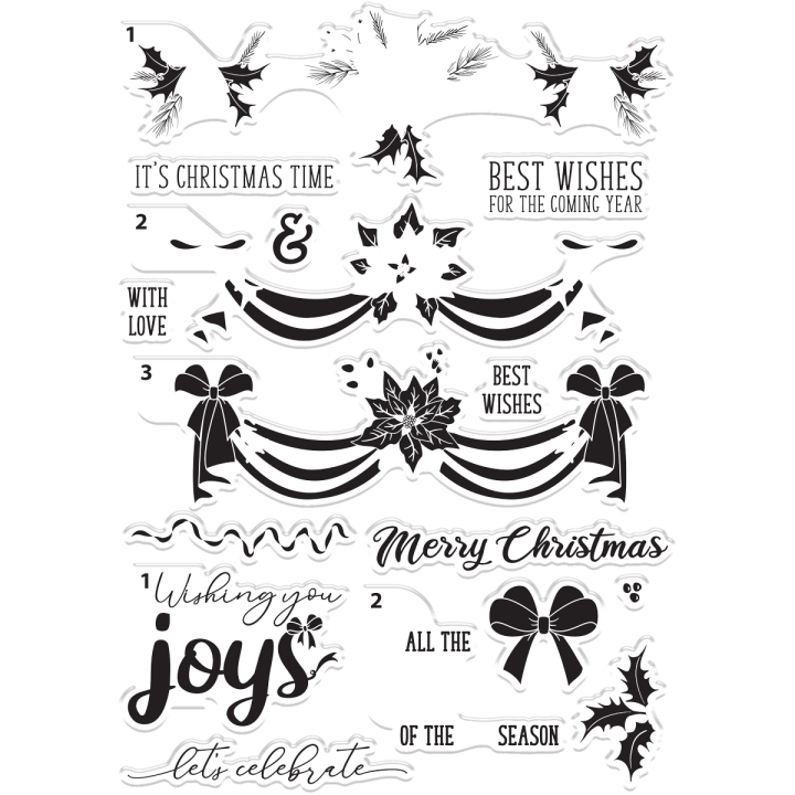 (GEM-STD-DGAR)Gemini Decorative Garland Stamp & Die