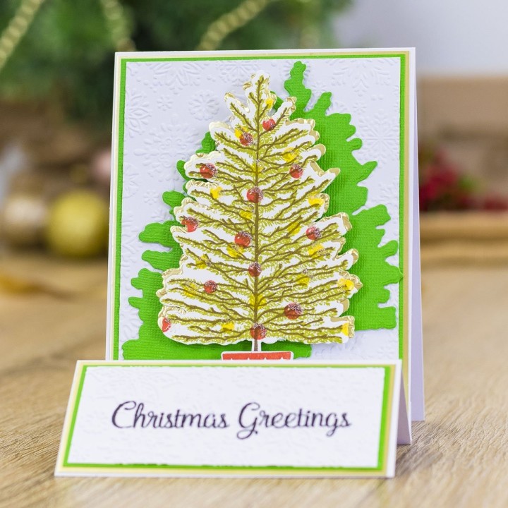 (GEM-STD-DECT)Gemini Decorate The Tree Stamp & Die