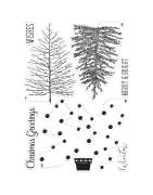 (GEM-STD-DECT)Gemini Decorate The Tree Stamp & Die