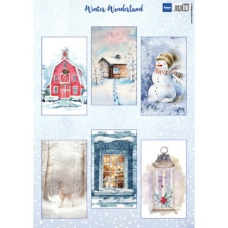 (VK9590)3D Winter Wonderland