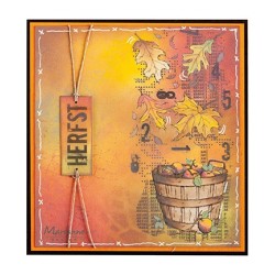 (MM1630)Art stamps Hello Fall