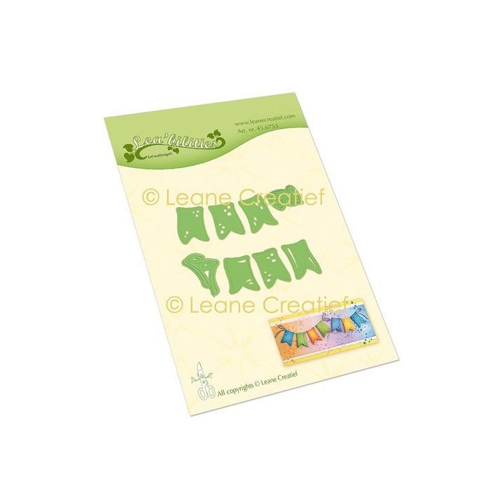 (45.6753)Lea'bilitie Cutting die Little Flags