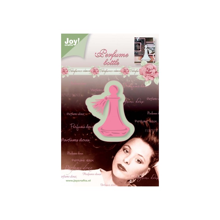 (6002/0226)Cutting & Embossing stencil parfum flesje