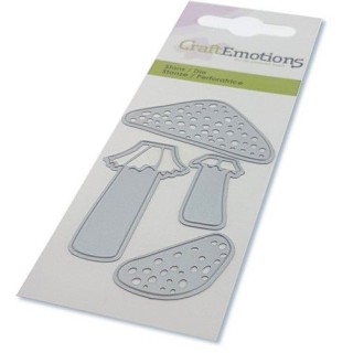 (115633/0281)CraftEmotions Die - Long-stemmed agarics