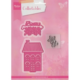 (COL1326)Collectables set christmas village