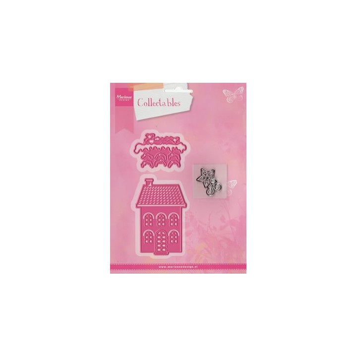 (COL1326)Collectables set christmas village