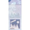 (6003/2004)Cutting & Embossing stencil pine trees