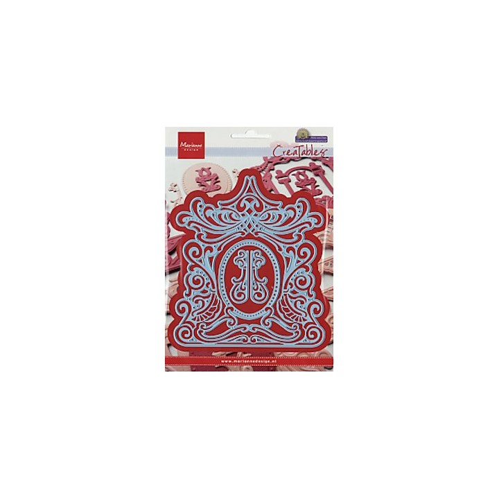 (LR0277)Creatables stencil Petra's mirror