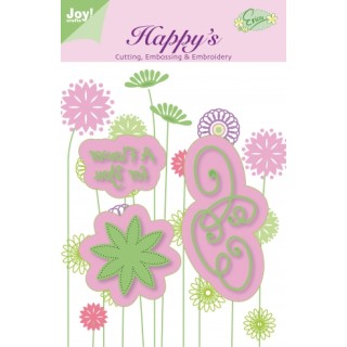 (6002/1103)C&E&E stencil A Flower for You (6002/1103)