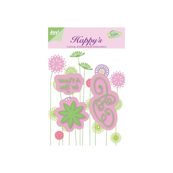 (6002/1103)C&E&E schablone A Flower for You (6002/1103)