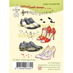 (55.6821)Clear Stamp combi Dancing shoes