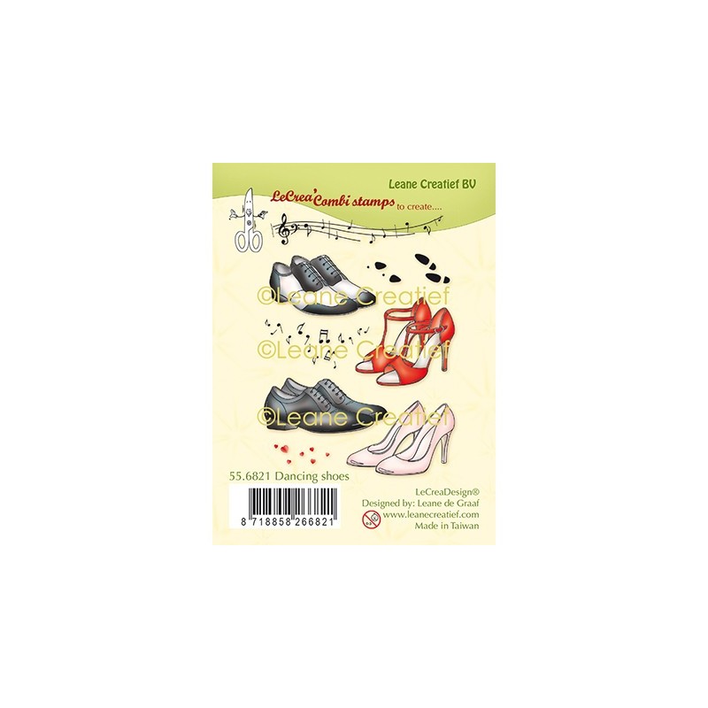 (55.6821)Clear Stamp combi Dancing shoes