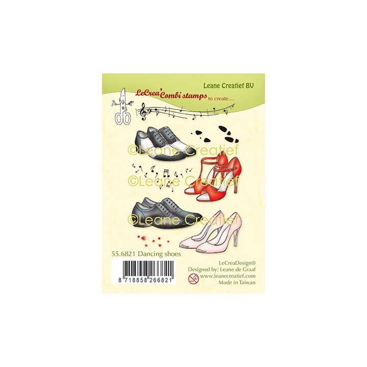 (55.6821)Clear Stamp combi Dancing shoes