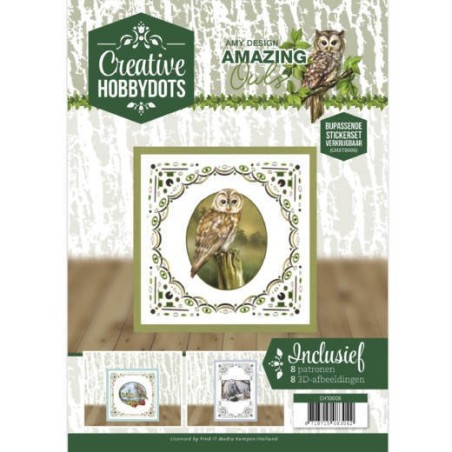 (CH10006)Creative Hobbydots 6 - Amy Design - Amazing Owls