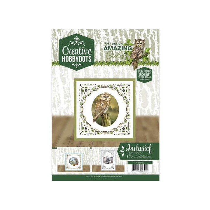 (CH10006)Creative Hobbydots 6 - Amy Design - Amazing Owls
