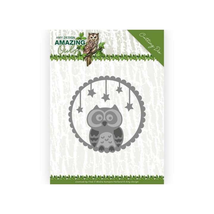 (ADD10219)Dies - Amy Design - Amazing Owls - Night Owl