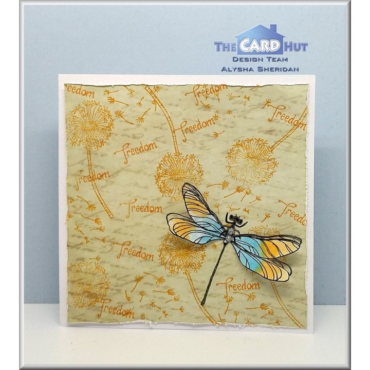 (SSB003)The Card Hut Garden Splash Clear Stamps