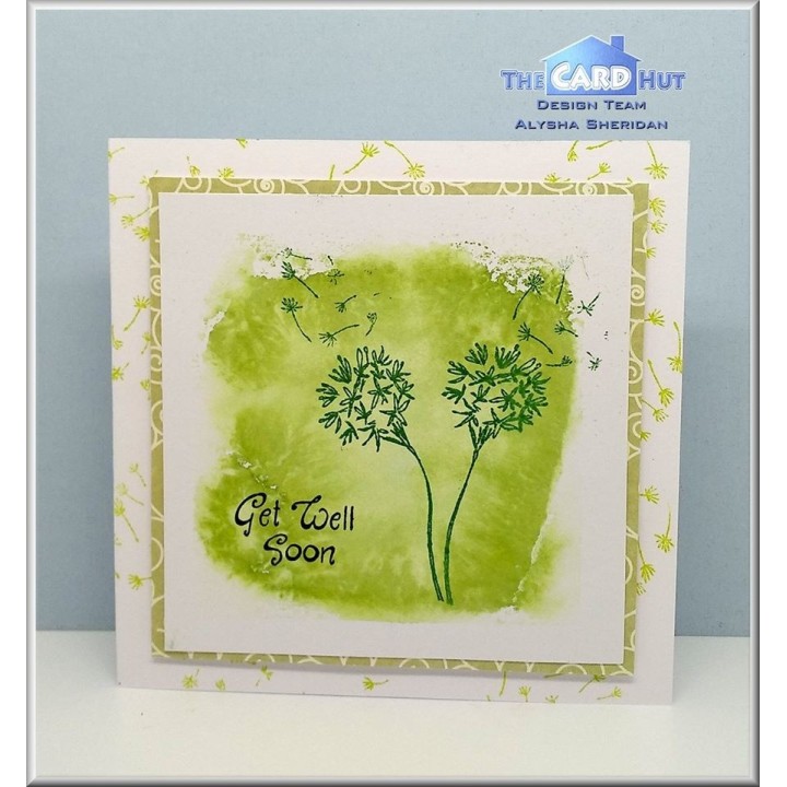 (SSB003)The Card Hut Garden Splash Clear Stamps