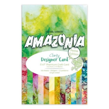 (ACC-CA-31050-57)CLARITY DESIGNER CARD PETITE EDITION: AMAZONIA