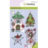 (130501/0102)CraftEmotions clearstamps A6 - Fairy house GB Dimensional stamp
