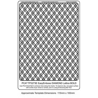 (TP3273E)EMBOSSING EasyEmboss DIAMOND Lattice - BOLD